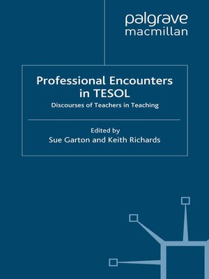 cover image of Professional Encounters in TESOL